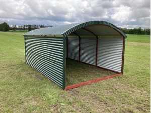 Moveable Hut, extended height (2,85 x 4,6 m.) 